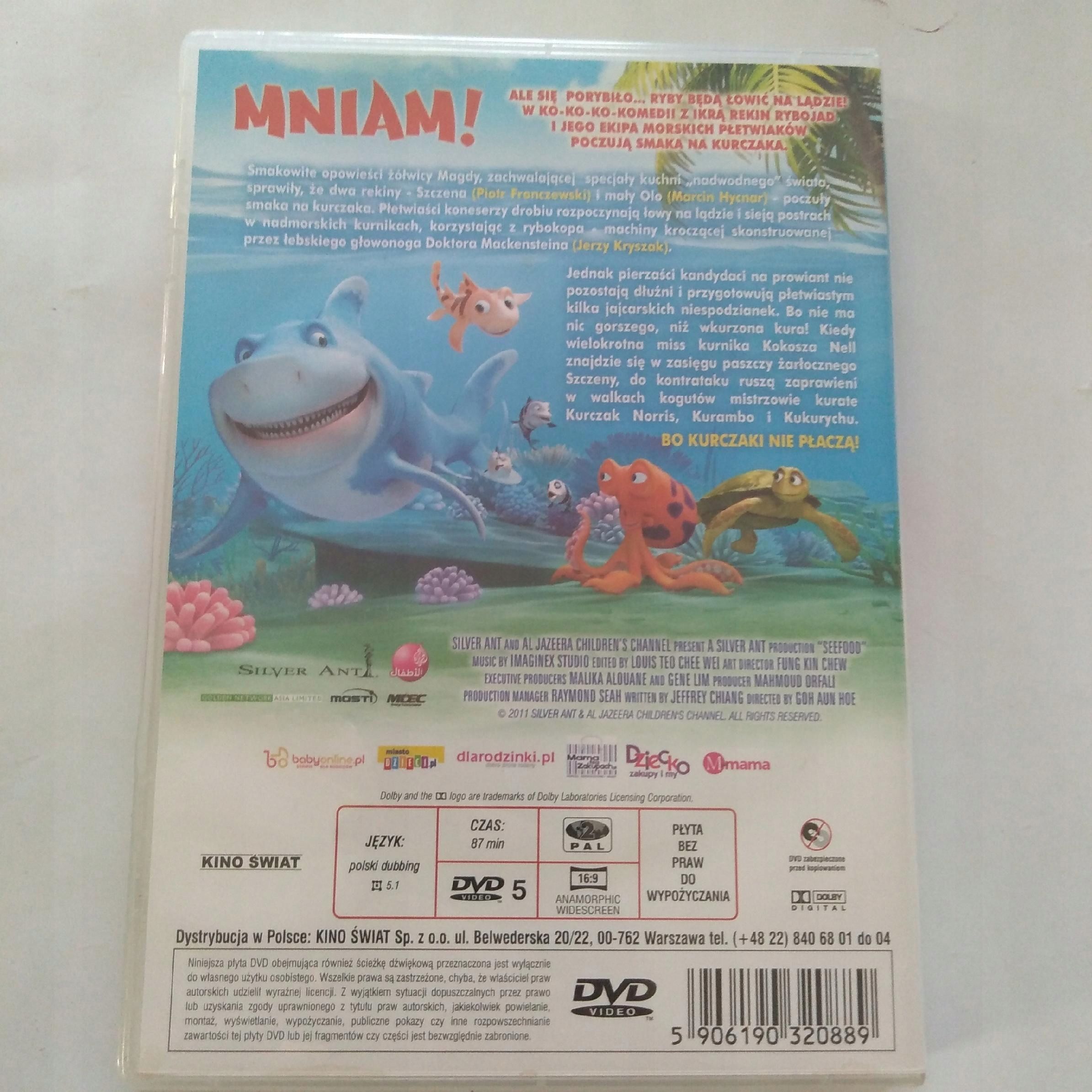 Film Mniam! Ktoś Ma Smaka Na Kurczaka Płyta Dvd
