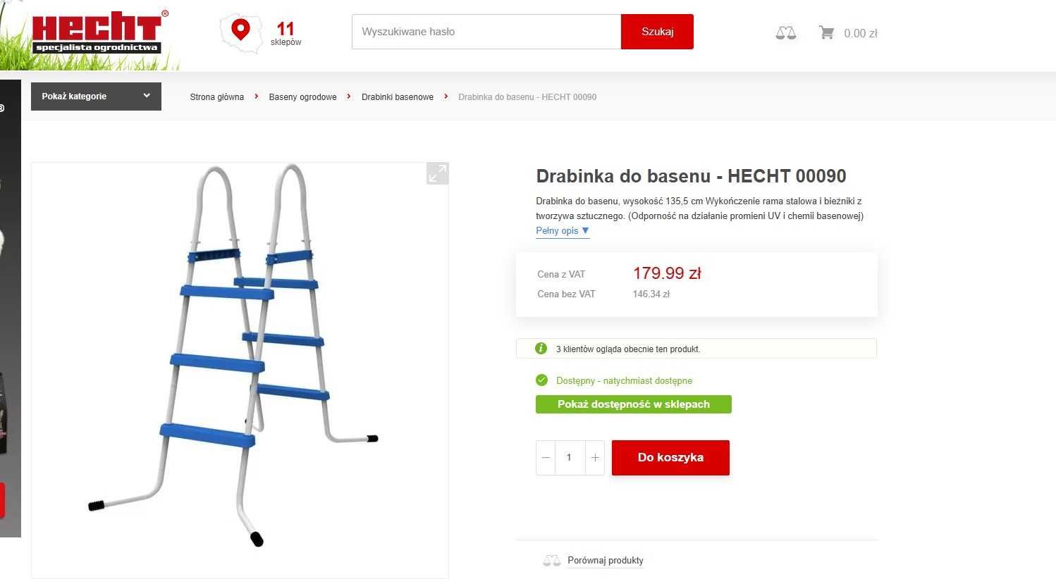 Basen 6000 litrów + drabinka + chemia + dmuchańce