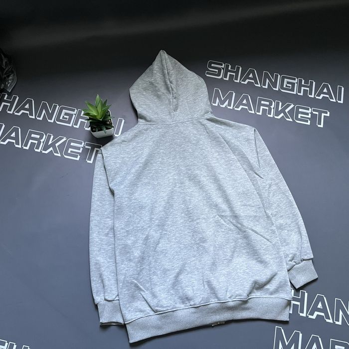 Зип худи Polo Ralph Lauren серое на замке с копюшоном кофта Поло Ральф