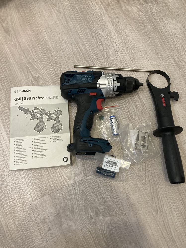 Продам Безщітковий Bosch Professional GSR 18 V-110 C