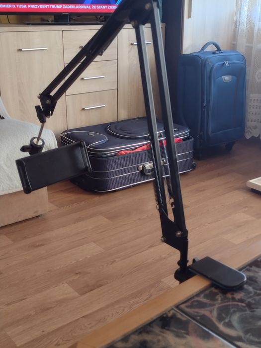 Statyw biurkowy, ramię na telefon,mikrofon