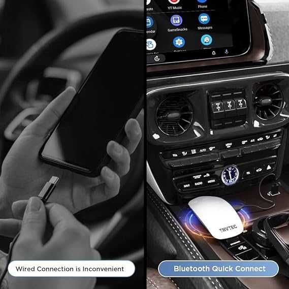 Bezprzewodowy adapter samochodowy z systemem Android TNVTEC