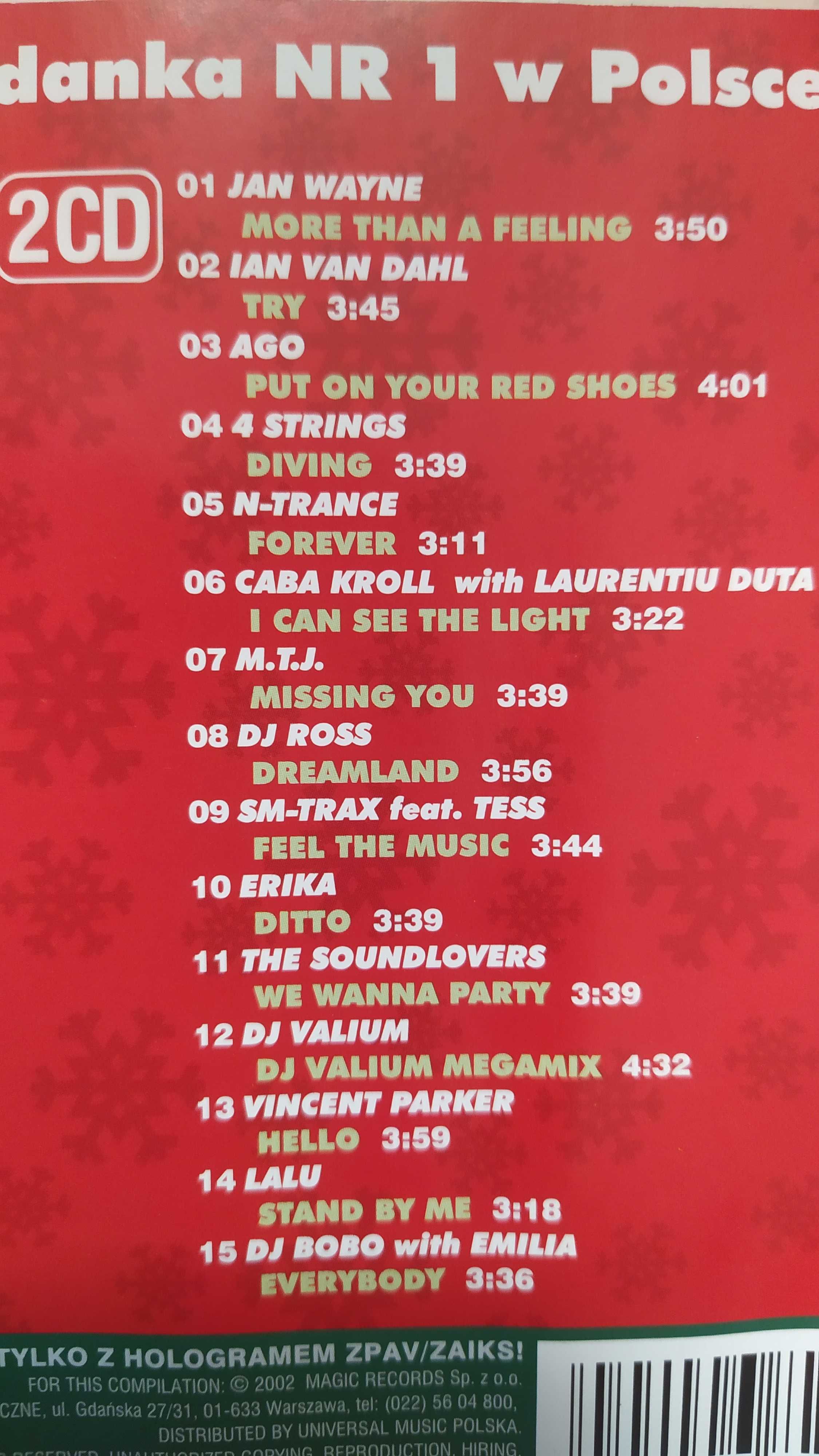 Bravo Hits Zima 2003 2CD różni wykonawcy In Grid N Trance Zero Lalu