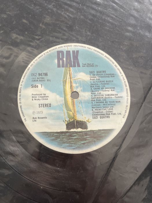 LP SUZI QUATRO - RAK