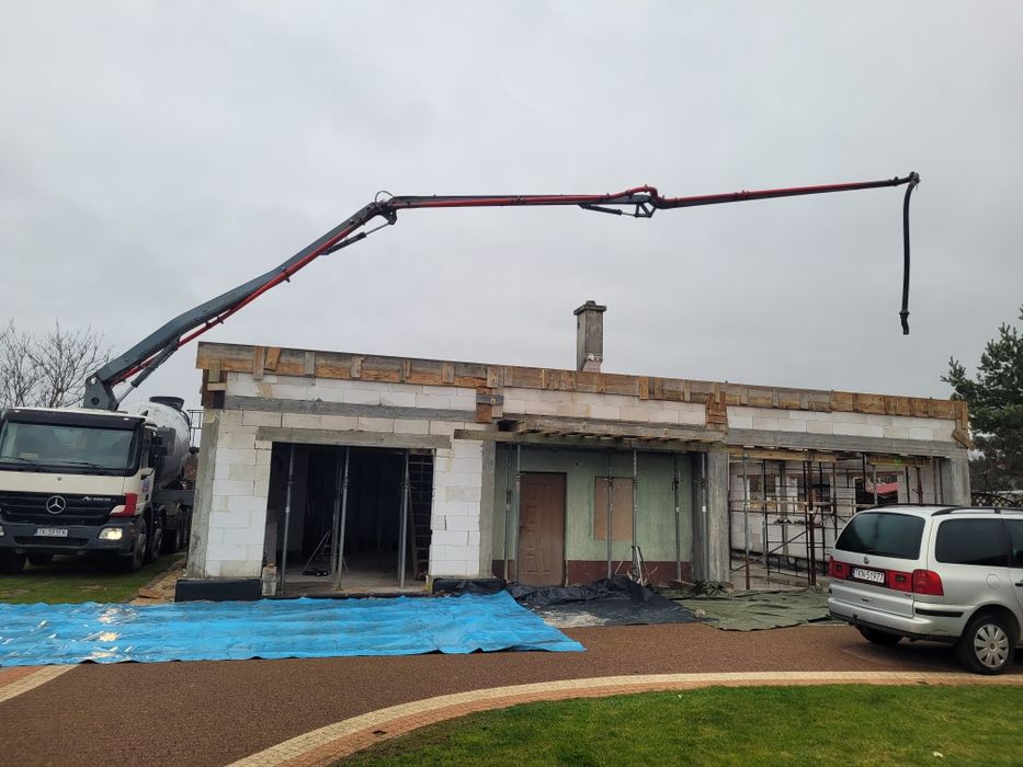 Beton Towarowy transport pompogruszka gruszka