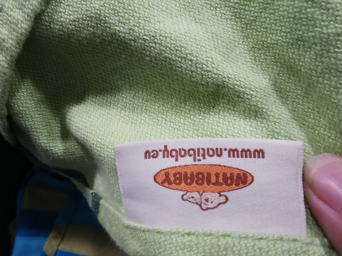 Wiązana tkana chusta Natibaby