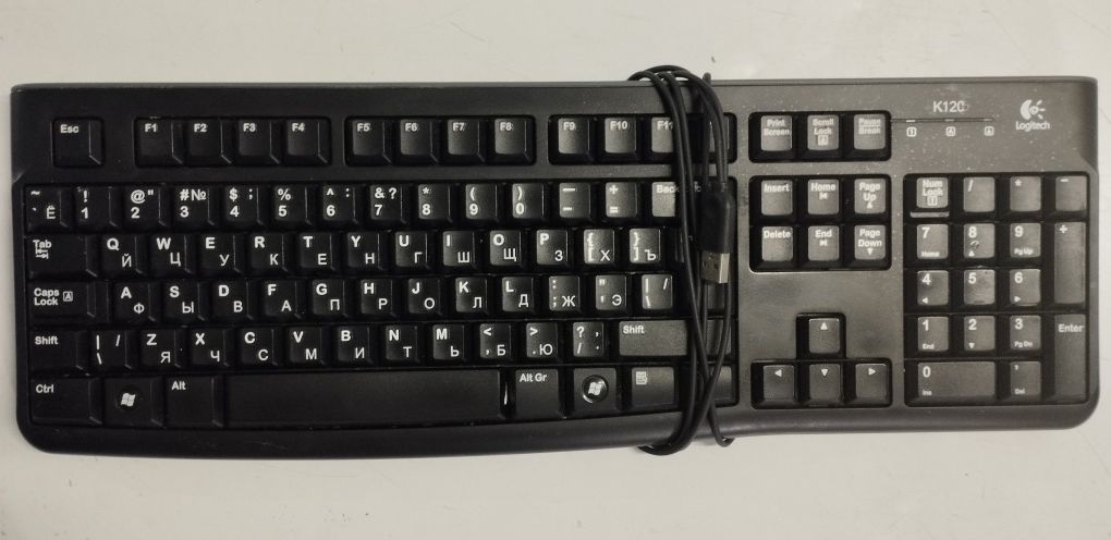 Logitech клавиатура K-120