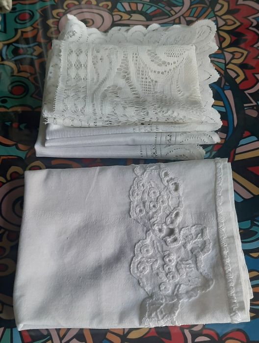 Bieżnik/ serwetki zestaw 6 szt