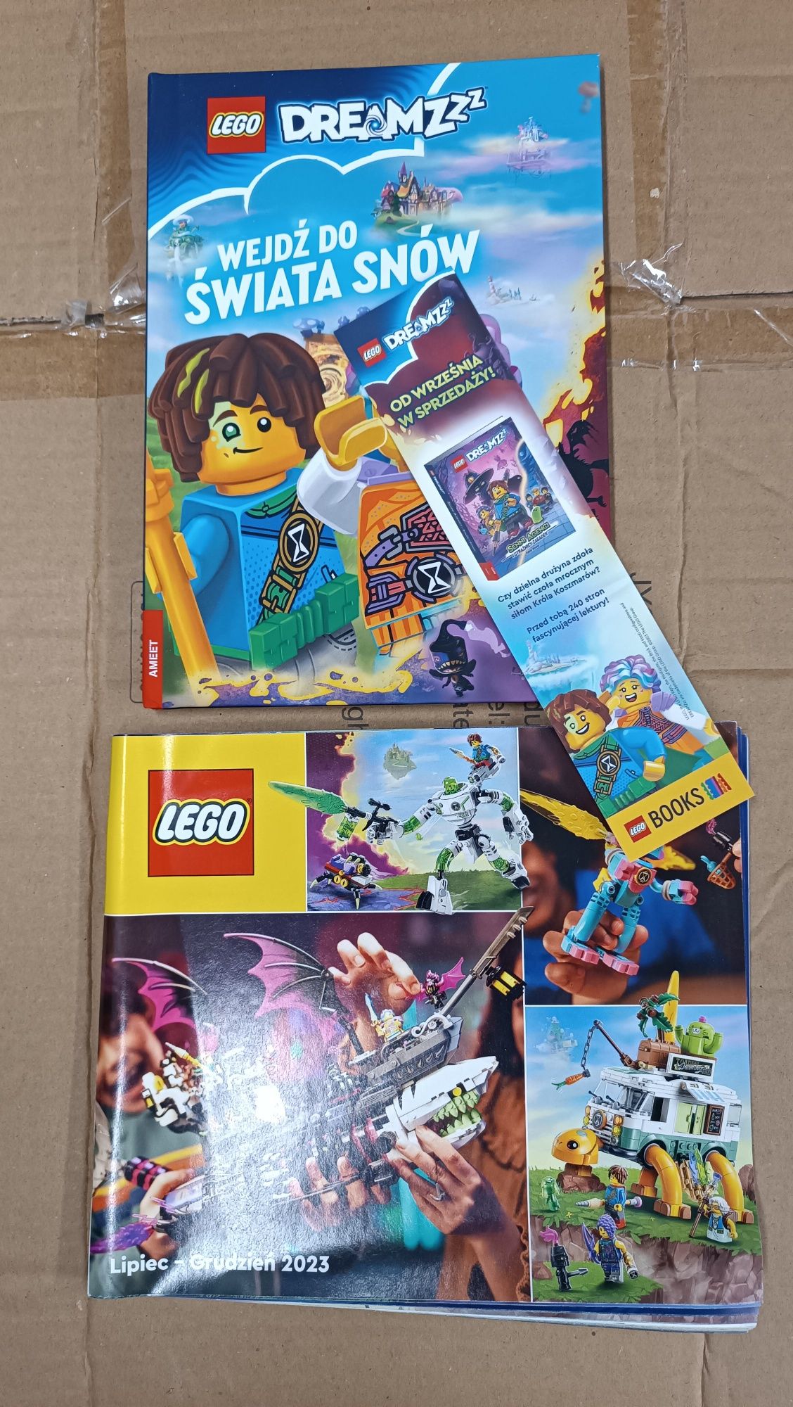 Wejdź do świata snów LEGO książka