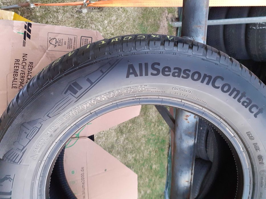 Opona całoroczna 1x CONTINENTAL 185/65R15  92H XL, 7,5 mm,  2020r.