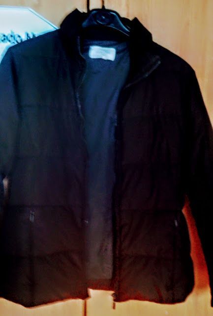 Blusão de senhora castanho almofadado tam:M