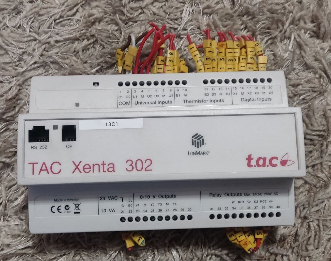 Sprzedam sterowniki TAC Xenta 302, 401, 421A, 491, 411, 451A oraz