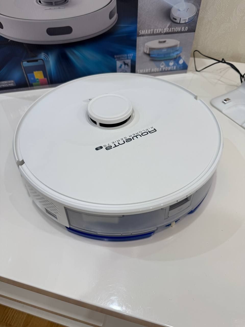 Робот-пилосос з вологим прибиранням Rowenta X-PLORER Serie 75S RR8577