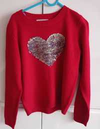 Sweterek dla dziewczynki rozmiar 146