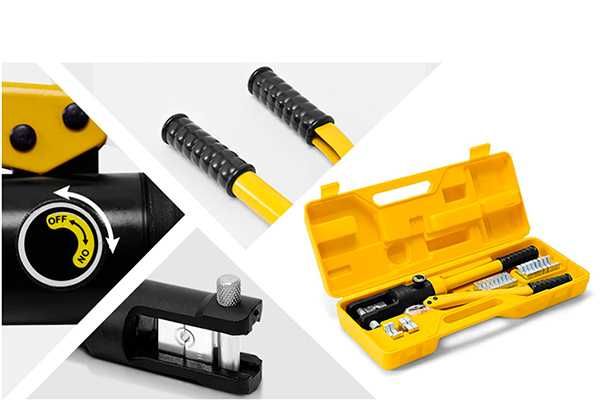 Пресс ручной ПРГ-120 для опрессовки кабельных наконечников