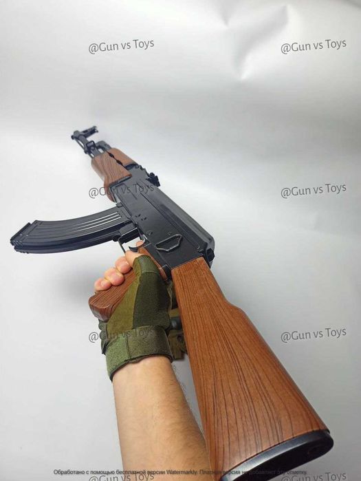 Металевий Дитячий Автомат Калашникова АК-47 реалістичний іграшка калаш