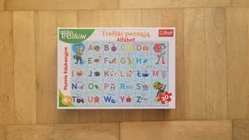 Trefl Trefliki poznają alfabet puzzle edukacyjne