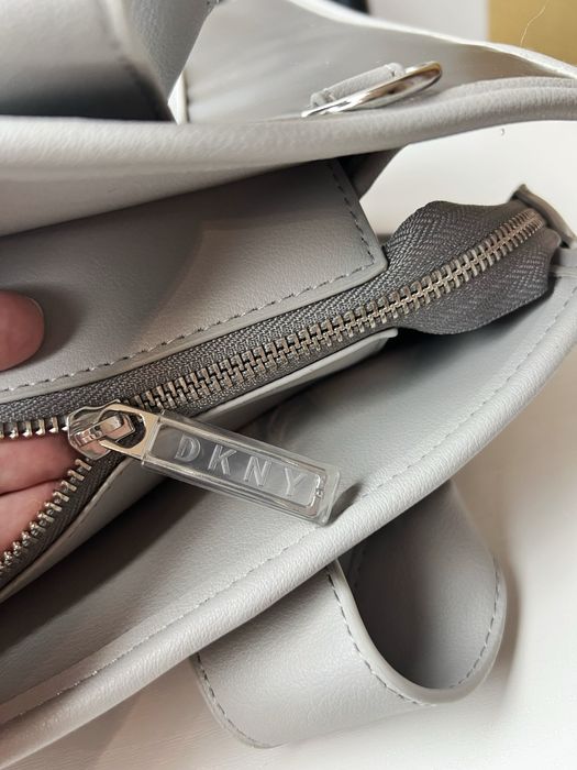 Сумка шопер DKNY сріляста сіра