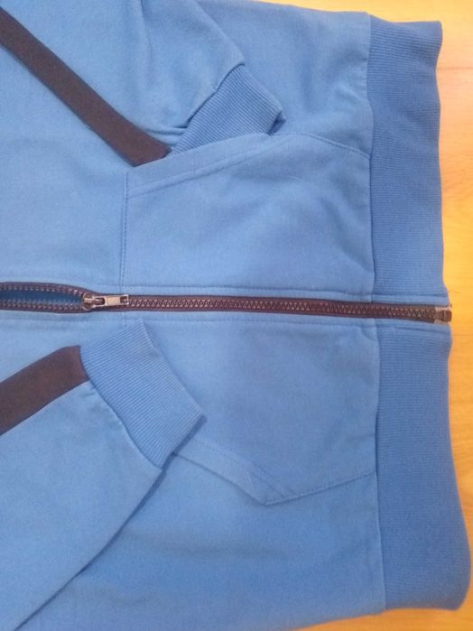 Casaco fato treino cardado menino 13/14 anos