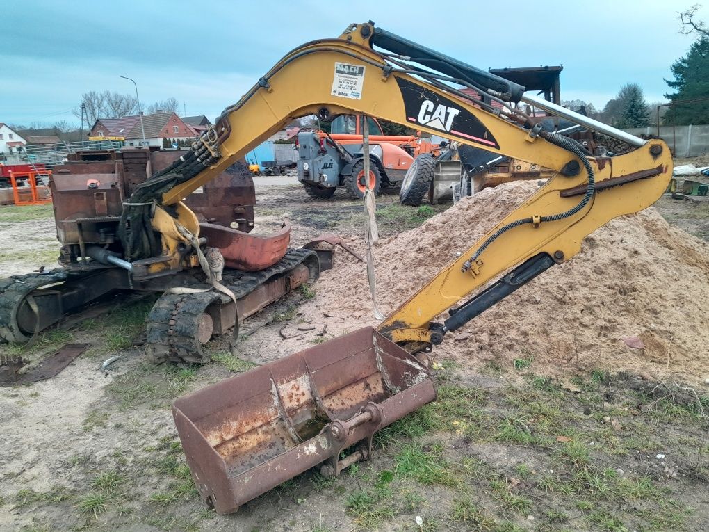 CAT 305, caterpillar cała na części, ramię, łyżka