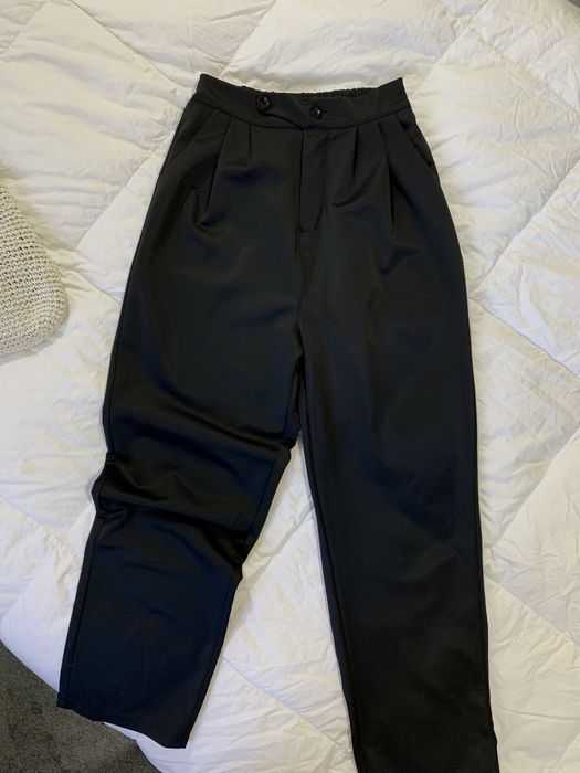 Тонкі комфортні офісні/шкільні брюки штани вільного крою