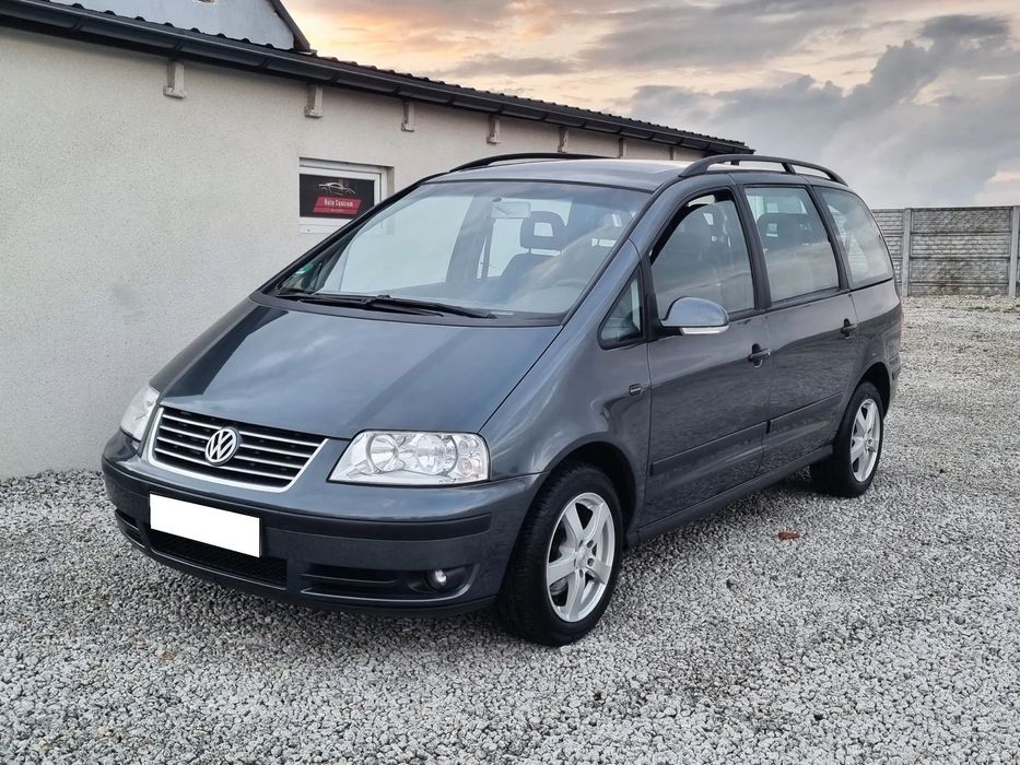 Volkswagen Sharan Śliczny 1.9 TDI Bogata Wersja ORYGINAŁ Family ZADBANY 2009r Serwis