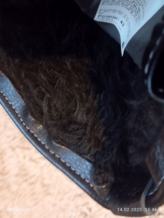 Робочі черевики утеплені, чоботи, 43р.