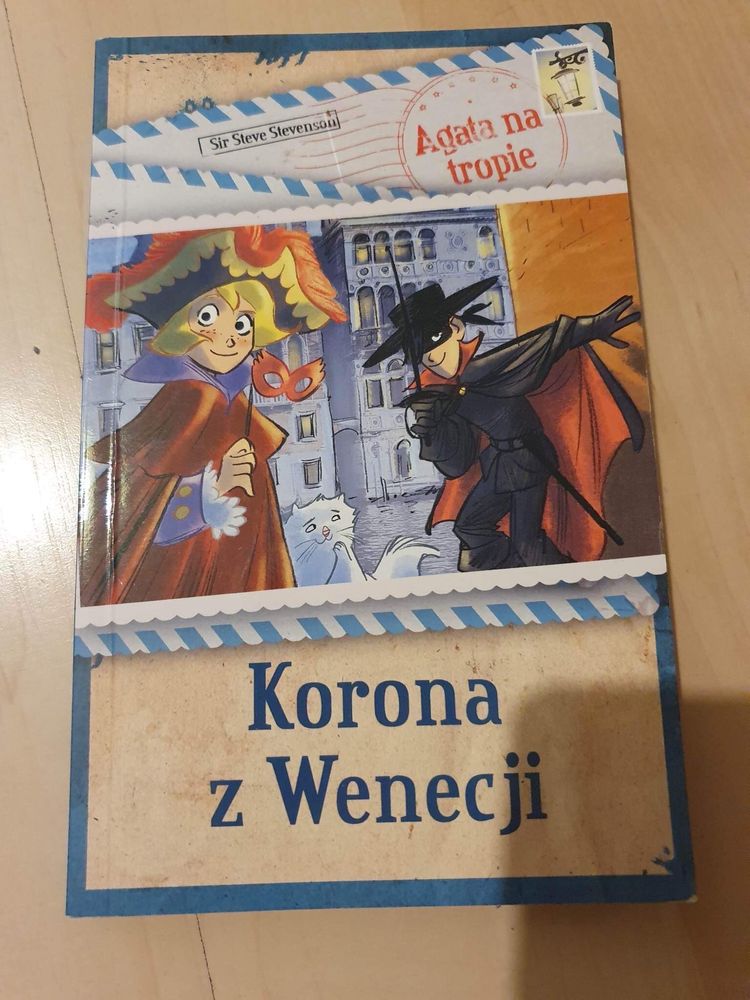 Książka dla dzieci Korona z Wenecji
