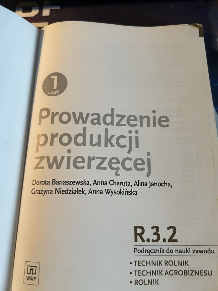 Komplet książek dla zawodu technik rolnik