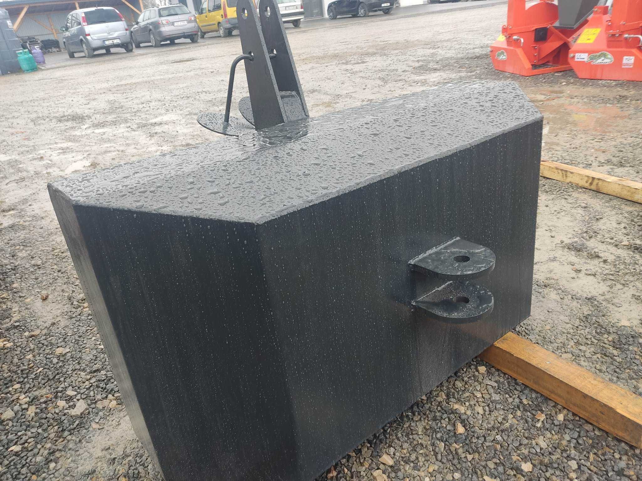 Nowy obciążnik balast  Metal-Technik do zalania betonem transport