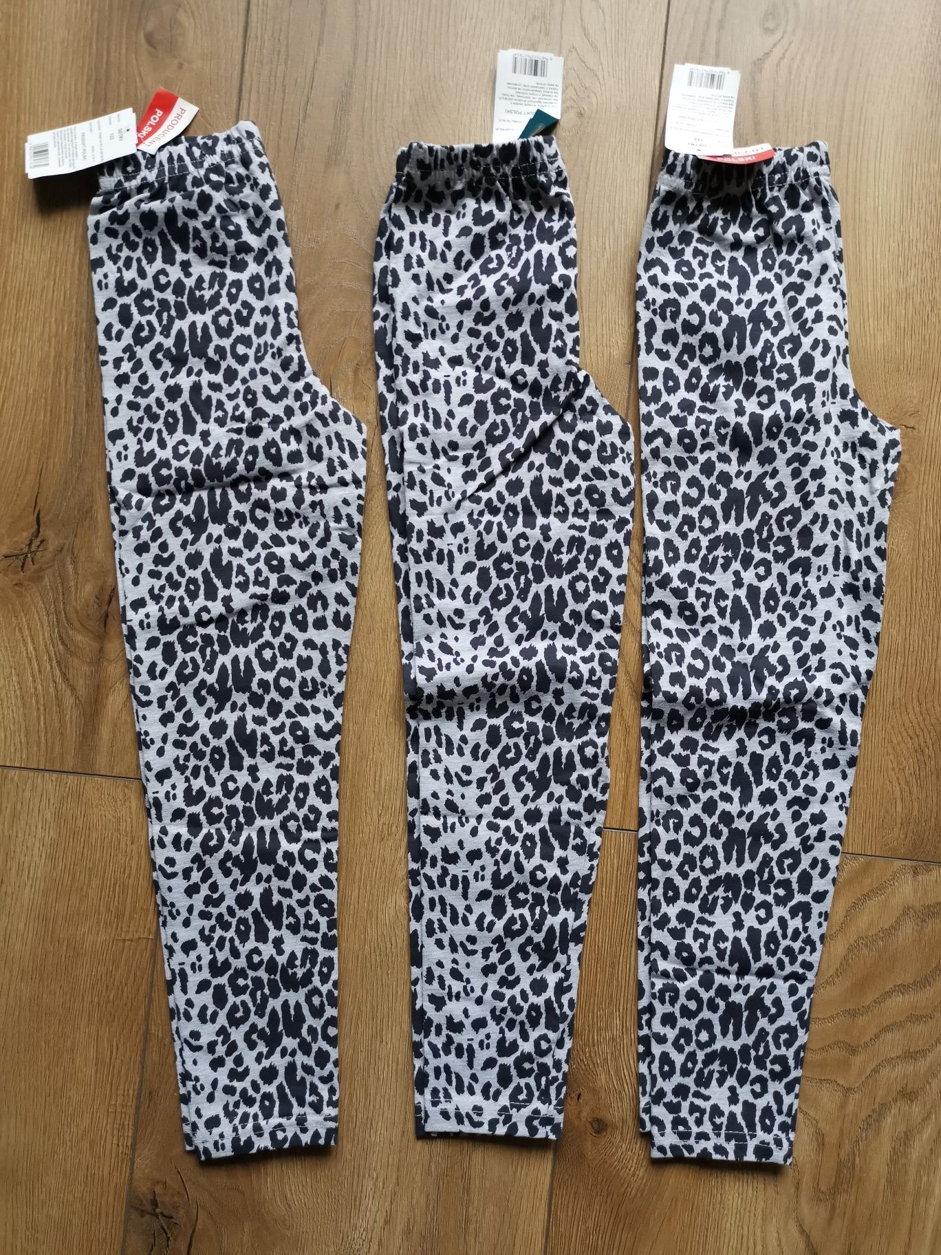 Nowe getry legginsy 122 panterka