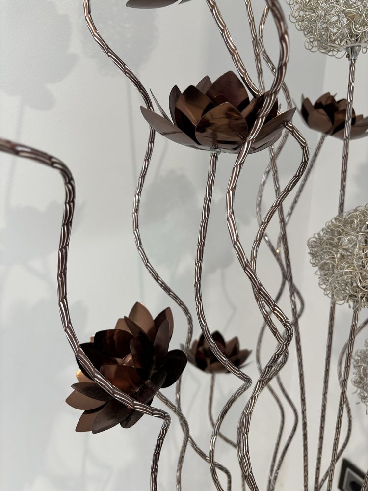 Candeeiro decorativo com luzes