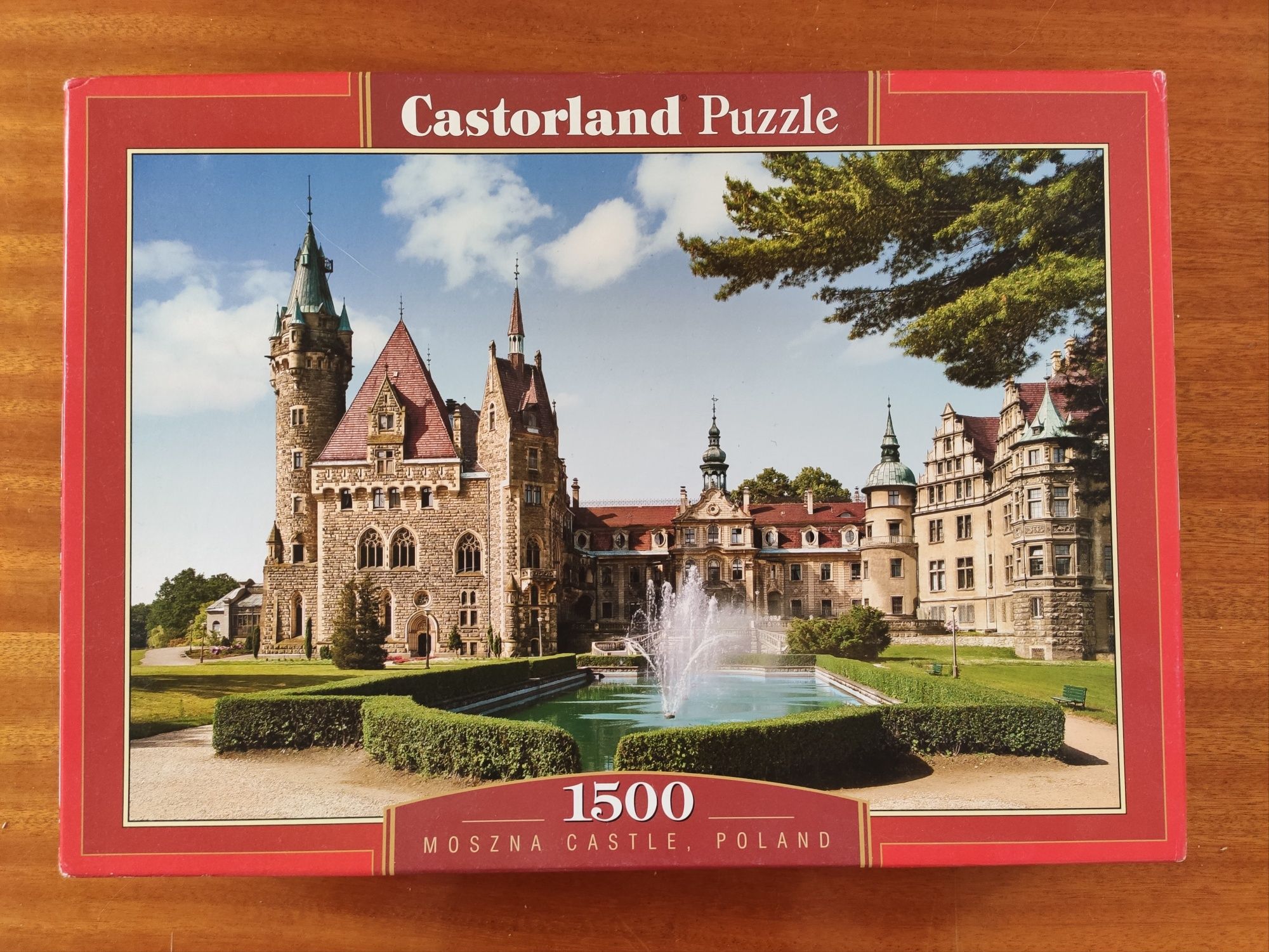 Puzzle Castorland zamek w Mosznej 1500 elementów