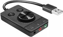 LogiLink UA0397 Adapter Audio USB 2.0 regulacja głośności 3x Jack AUX