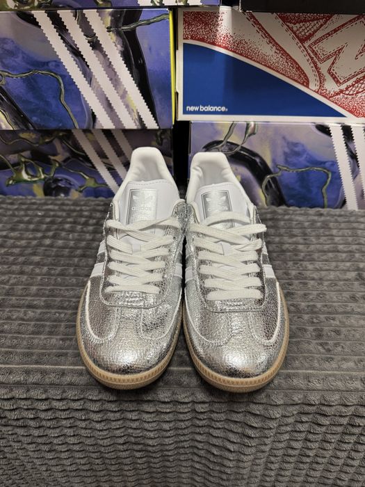 Кросівки Adidas Samba OG Metallic Silver 42(27см) нові