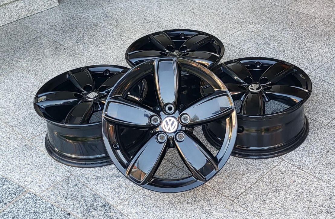 Alufelgi 17 5x112 VW Golf Touran Jetta Caddy Audi a3 a4 Skoda #45