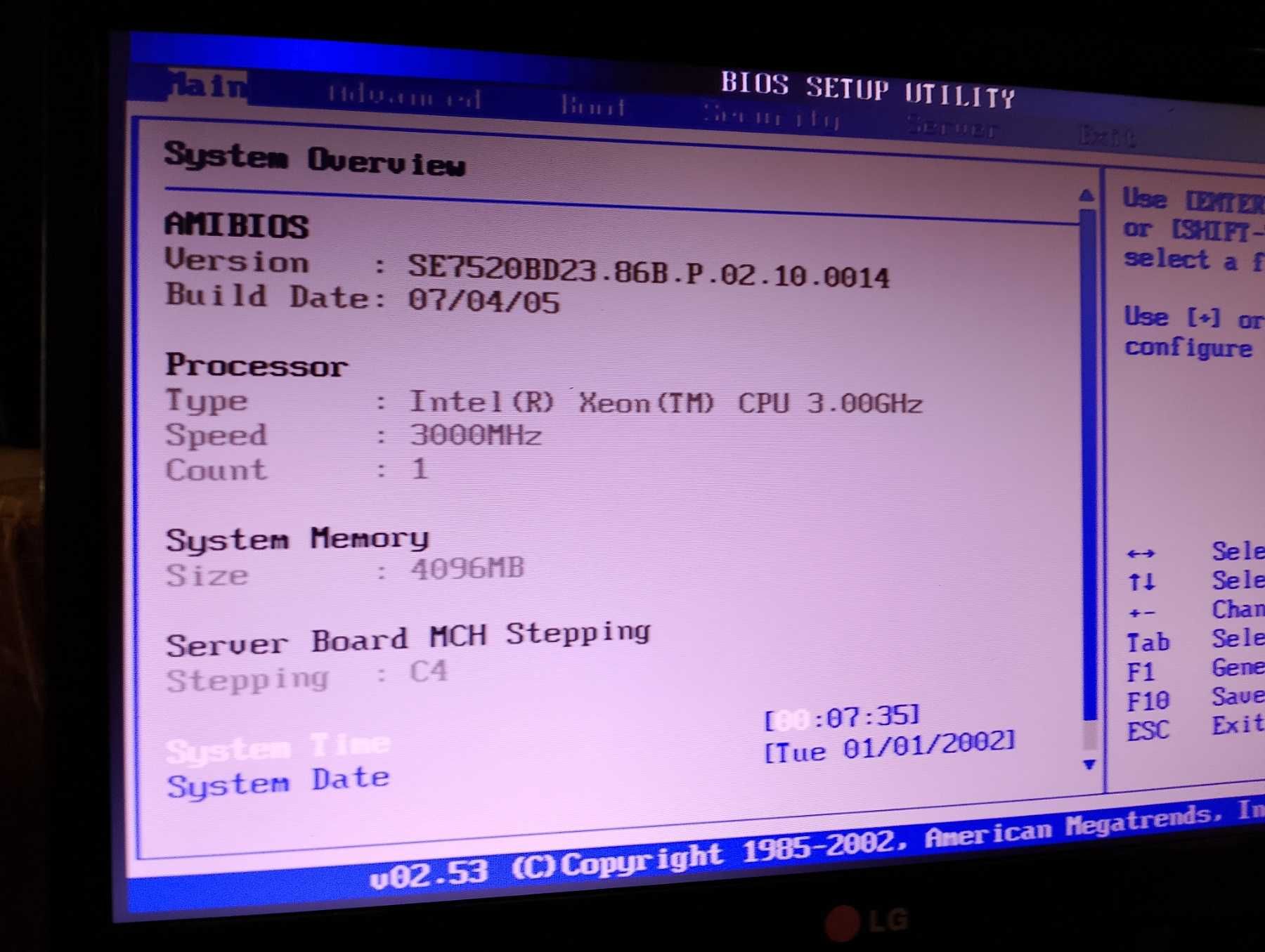 сервер GATEWAY E-9510T (похож) мат плата  "Intel SE7520BD2"