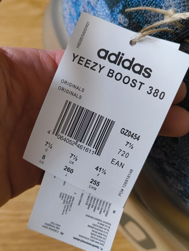 Adidas YEEZY BOOST 380 GZ0454