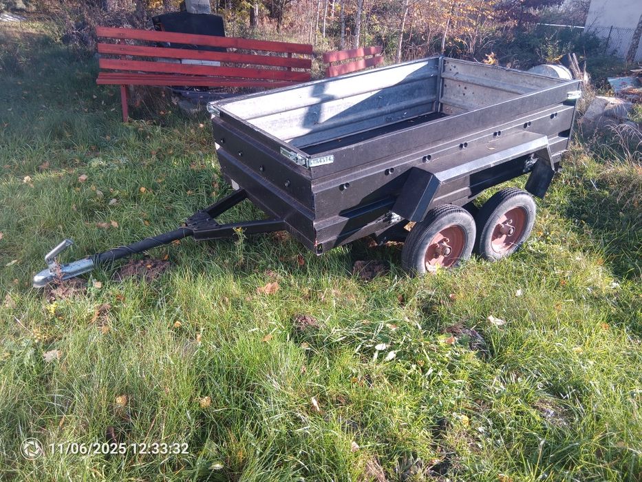 Przyczepka 2 osiowa SAM