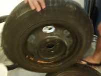 Vendo duas jantes de ferro 14 4x100