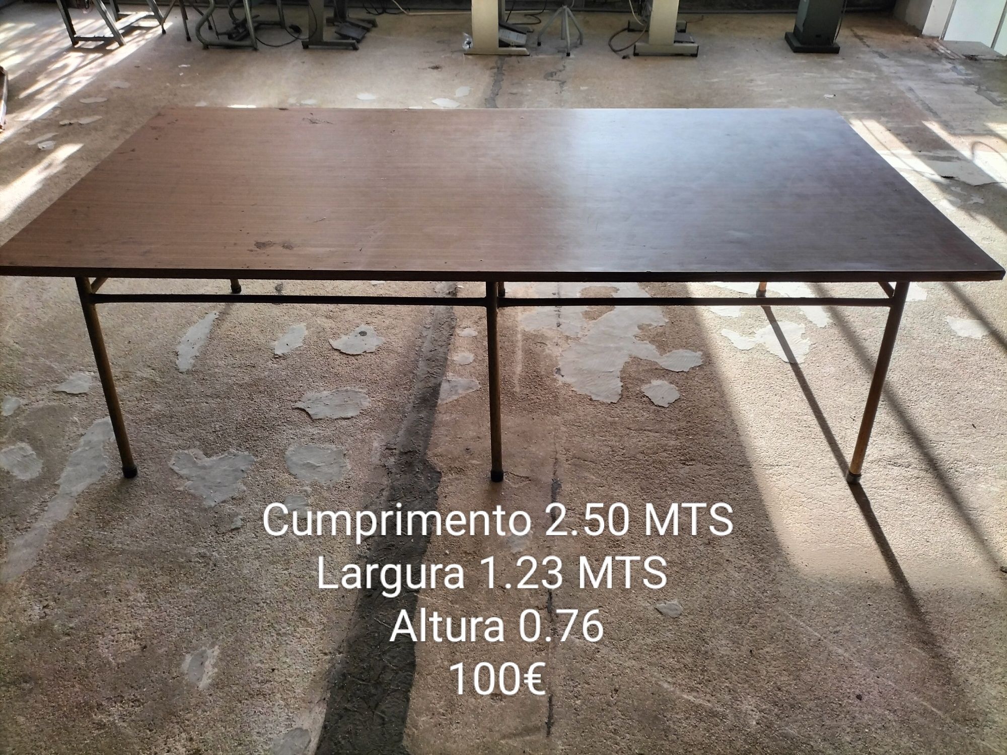 Mesas diversas para indústria