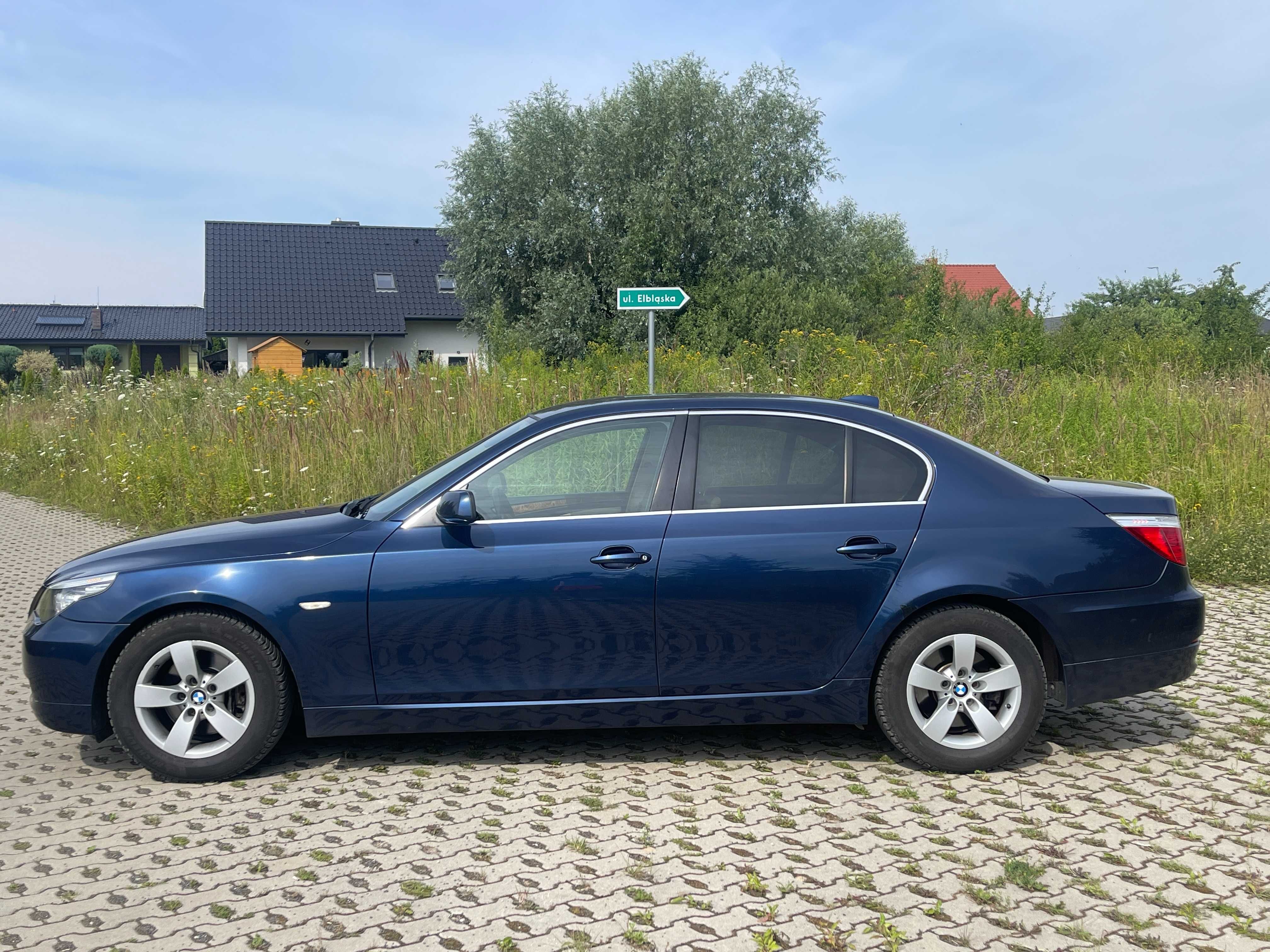 BMW E60 523i Świeżo Sprowadzona Bez Wkładu Transport Pod Dom