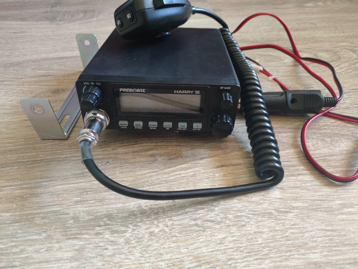 CB radio President Harry III ASC+ Reflektometr SWR Blow