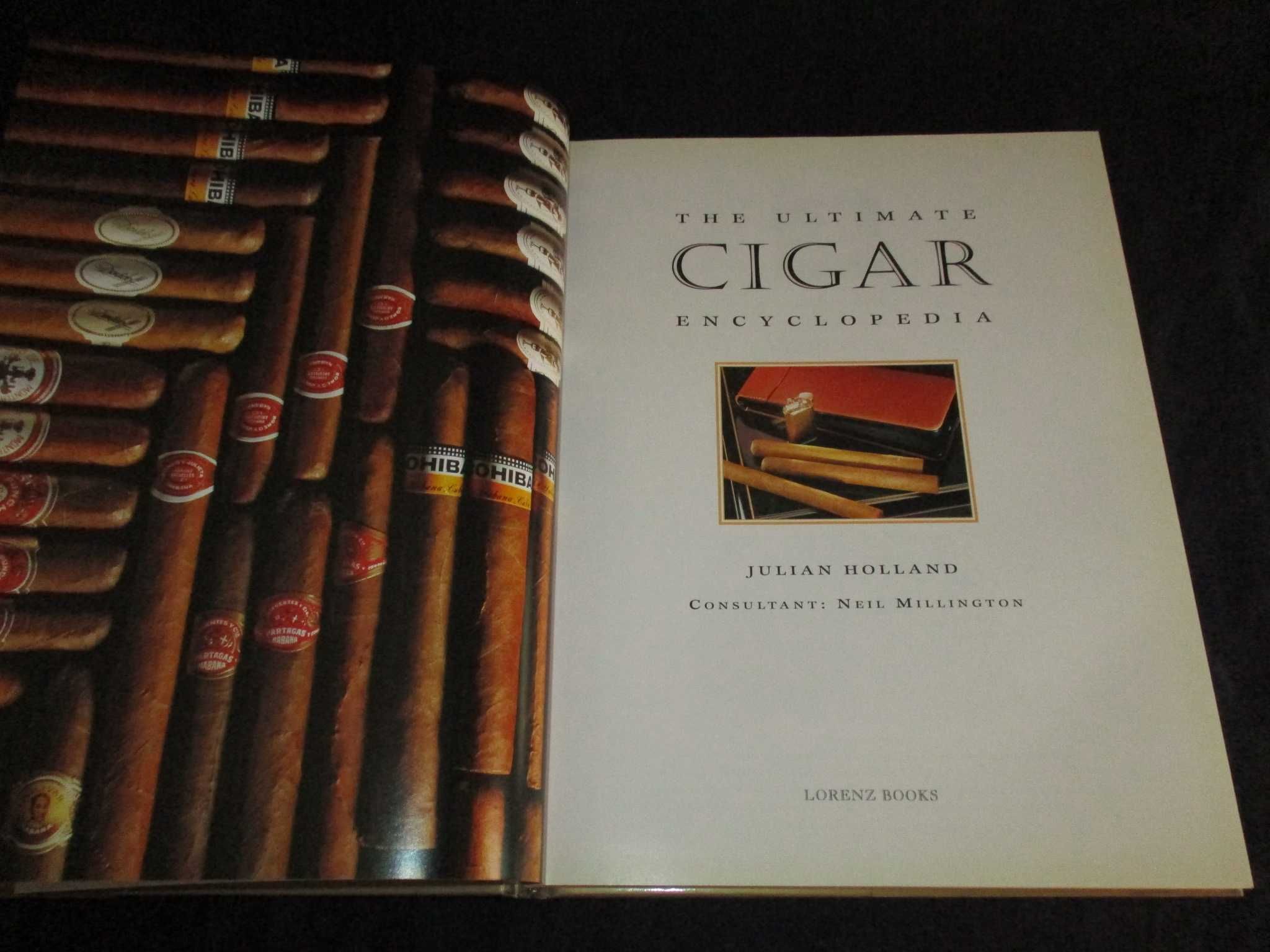 Livro The Ultimate Cigar Encyclopedia Julian Holland