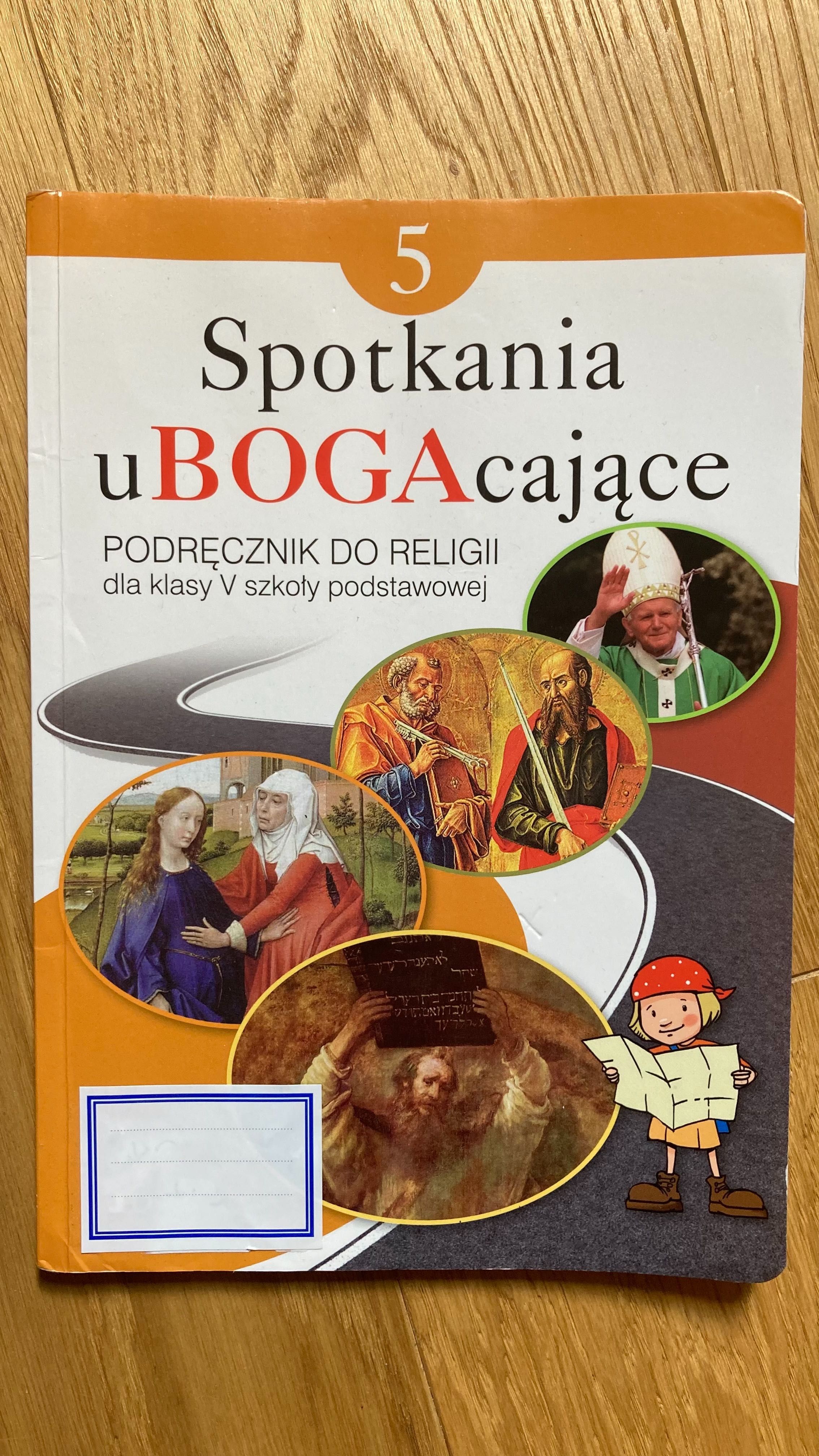 Spotkania uBOGAcające 5 podręcznik do religii