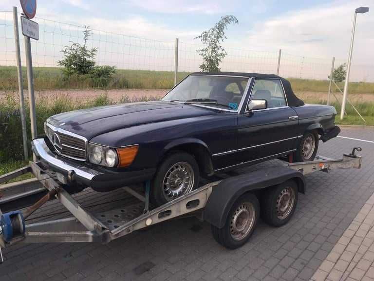 Mercedes W107 R107 SL na części cały samochód