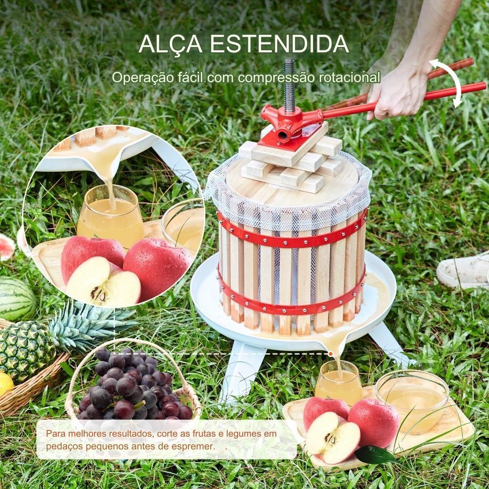 Prensa Manual de Sumo de Fruta (6L)