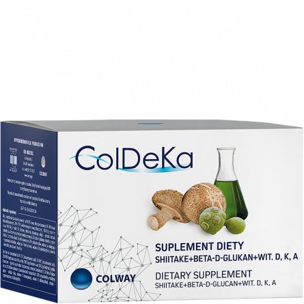 Coldeka Colway - odporność wit. D, K, A, shitake + beta glukan