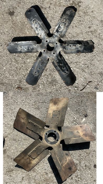 Крыльчатка вентилятора ЯМЗ-236, ЯМЗ-238