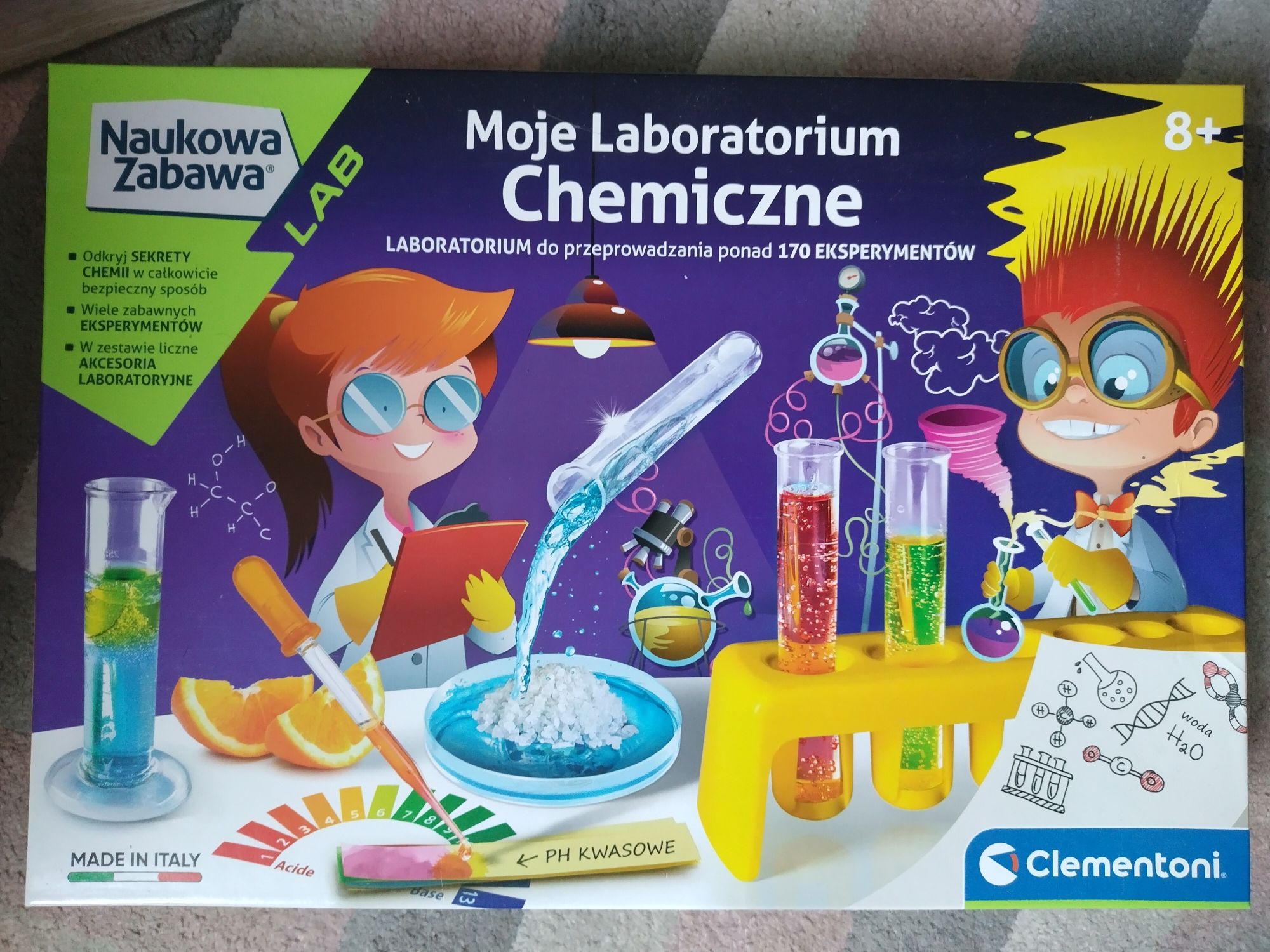 Moje laboratorium chemiczne Clementoni